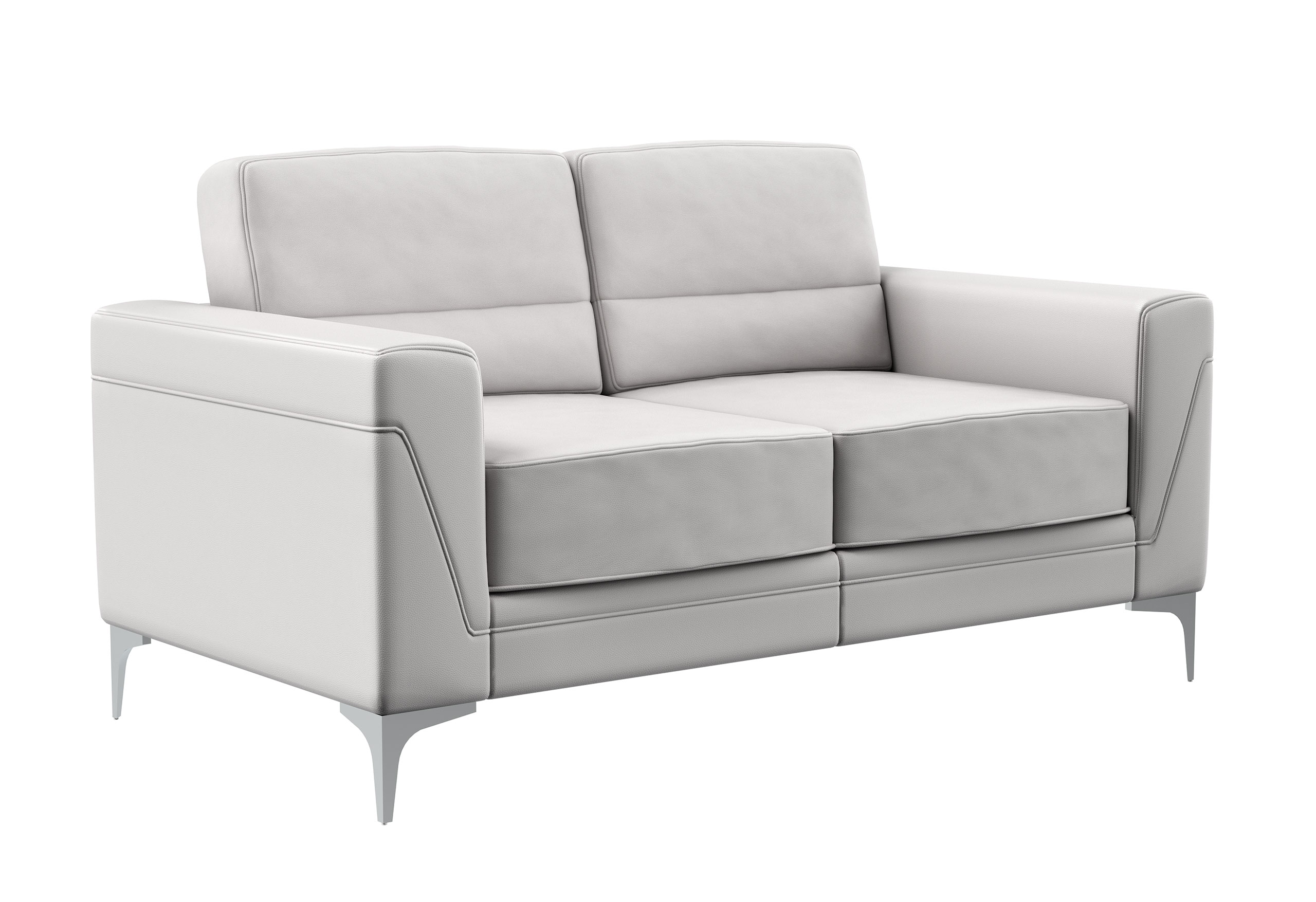 U6109 LIGHT GREY SOFA - LOVESEAT