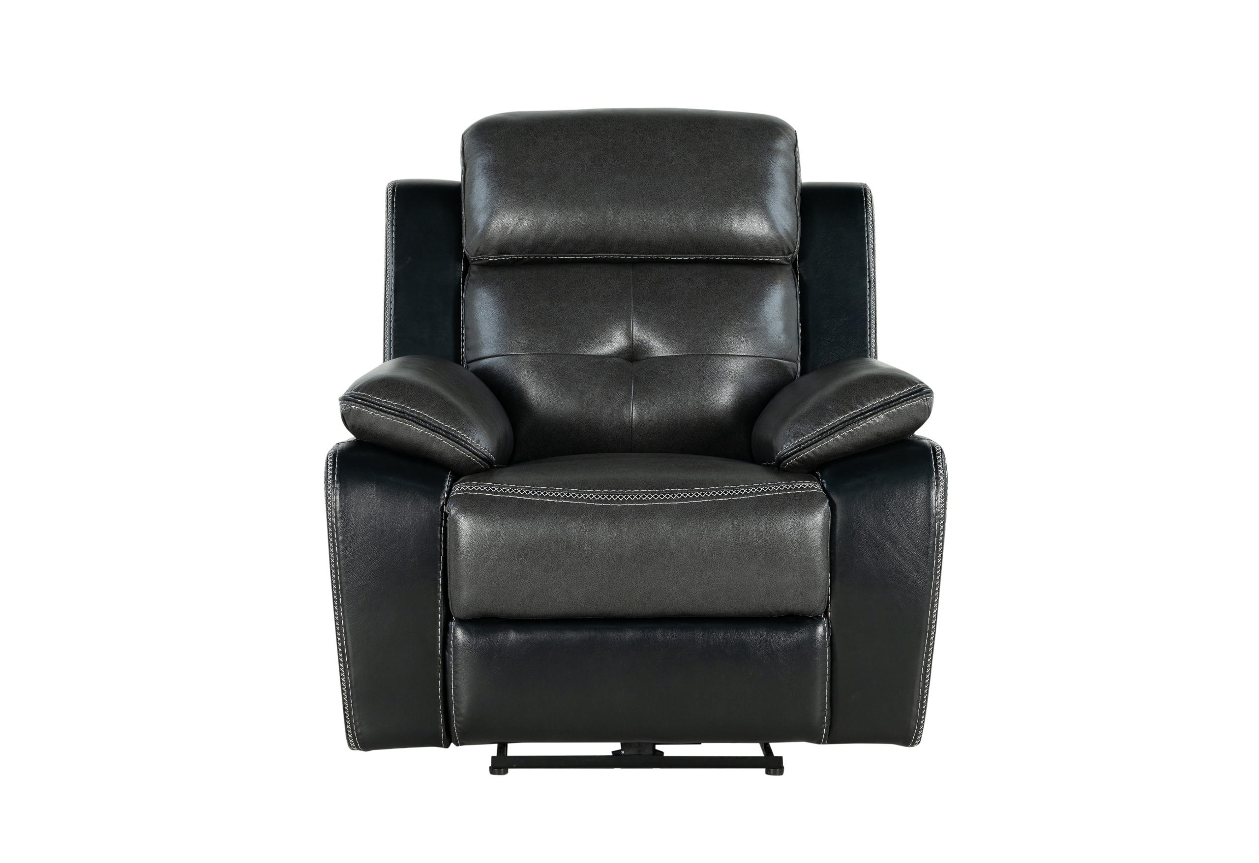 U5050 BLANCHE CHARCOAL - BLACK-POWER RECLINING SOFA - POWER RECLINING LOVESEAT - POWER RECLINER
